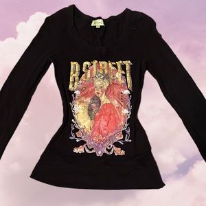 Vintage y2k long sleeve top new deadstock 

#grunge #cargo #coquette #true